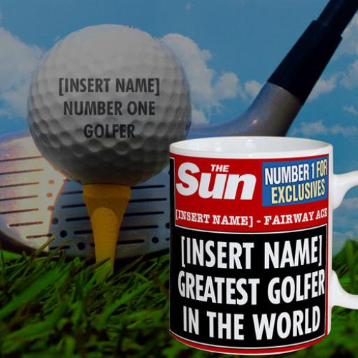 The Sun Best Golfer Mug