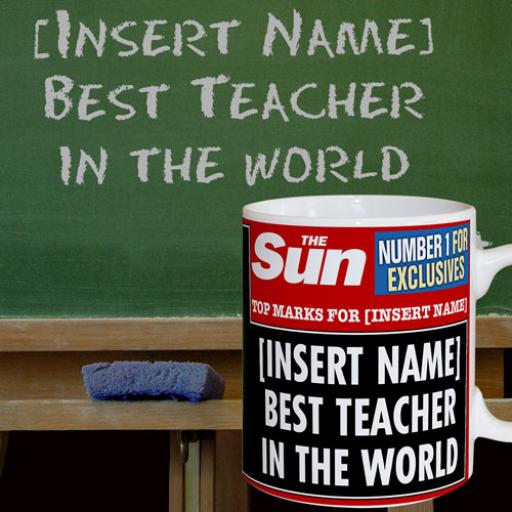 The Sun Best Teacher Mug