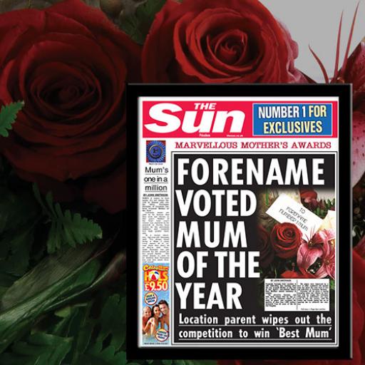 The Sun Best Mum News Single Page Print